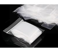 300 pezzi Sacchetti plastica richiudibili Bustine trasparenti piccole 6 * 4cm chiusura ermetica piccoli polietilene con zip Può essere utilizzato per conservare semi di gioielli e piccoli accessori