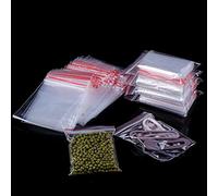 300 Pezzi Sacchetti Richiudibili Piccoli 4 * 6cm - Bustine Trasparenti Con Chiusura Ermetica per Spezie - Sacchettini in Plastica