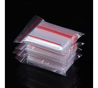 300 Pezzi Sacchetti Richiudibili Piccoli Bustine Trasparenti Richiudibili 6 * 9cm Sacchettini per Spezie con Chiusura Ermetica Bustina Plastica Richiudibile Bustine di Plastica Bustine in Plastica