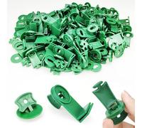 300 pezzi serra serra clip kit serra plastica twist clip e rondelle di fissaggio verdi, clip di fissaggio serra estensori angolari, per alluminio serra isolamento schermatura
