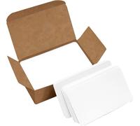 300 Piccoli Cartoncini Bianchi, 8,9 X 5,1 Cm, per Studio, Schede Flash, Indice,