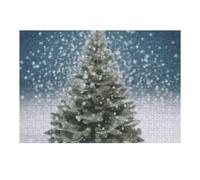 300 puzzle con albero di pino di buon Natale, puzzle personalizzato in legno per adulti, foto puzzle arte da appendere alla parete decorazione per compleanno, matrimonio, San Valentino, anniversario