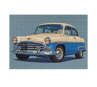 300 puzzle di arte nostalgica auto puzzle personalizzati puzzle in legno per adulti foto puzzle arte appeso alla parete decorazione per compleanno, matrimonio, San Valentino, anniversario