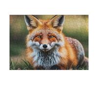 300 puzzle divertenti che dormono creature volpe puzzle personalizzati puzzle in legno per adulti foto puzzle arte appeso alla parete decorazione per compleanno, matrimonio, San Valentino