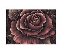 300 puzzle gotici con rose puzzle personalizzate in legno per adulti foto puzzle arte appeso alla parete decorazione per compleanno, matrimonio, San Valentino, anniversario