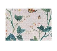 300 puzzle in legno con foto di primavera quando le falene volano puzzle personalizzato per adulti foto puzzle arte appeso alla parete decorazione per compleanno, matrimonio, San Valentino