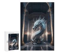 300 puzzle per adolescenti Dragon in Grand Hall -3 puzzle per adulti giochi di pensiero regali per donne regali unici per compleanno e Natale 300 pezzi