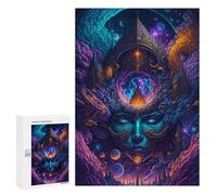 300 puzzle per adolescenti mistici fantasy ritratto puzzle per adolescenti: giochi relax, regali divertenti e umoristici per ridurre lo stress, 300 pezzi