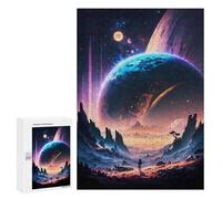 300 puzzle per adolescenti, Twilight Horizon Explorer, puzzle per adulti, giochi di famiglia, allenamento della memoria, regali per amici e familiari, 300 pezzi