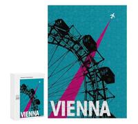 300 Puzzle per Adolescenti Vienna Travel Puzzle, Giocattolo, Decorazione Murale, Difficile, Originale, Regali di Compleanno E Di Natale 300 PZ