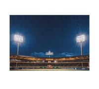 300 puzzle professionali da campo da baseball di notte puzzle personalizzati in legno per adulti foto puzzle arte appeso alla parete decorazione per compleanno, matrimonio, San Valentino, anniversario