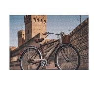 300 puzzle vintage a forma di bicicletta con pareti pendenti, puzzle personalizzato, puzzle in legno per adulti, foto puzzle arte da appendere alla parete, decorazione per compleanno, matrimonio, San