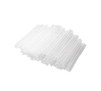 300 PZ Smoothie Jumbo Straw Cannucce nel Plastica Trasparente per FrappÃ¨ Bubble Tea Jumbo Cannucce Frullati di Frutta