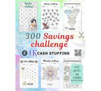 300 Savings Challenge: For UK Cash Stuffing | A6 Budget Inserts to Cut-out | incl Budget Sheets and Dashboards