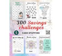 300 Savings Challenges: for Low Income | A6 Budget Inserts to Cut-out | incl Budget Sheets and Dashboards