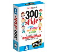 HEADU - 300 Sfide 8-10 Anni - Il Gioco A Quiz Multidisciplinare Per Sapere Di Più! Gioco Educativo 8 9 10 Anni, Giochi Didattici Bambini, Quiz Divertenti e Intelligenti, Regalo Bambino Scuola Primaria