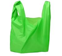 300 Shopper Biodegradabili e Compostabili 100% - Buste Bio -MISURA: 30x53 cm, Soffietti 7+7 - Sacchetti Eco per Trasporto Merci e Alimenti - Resistenti e Ideali per Negozi, Verde