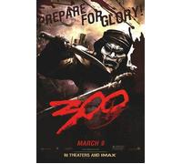 300 (Singolo Laterale) (2006) Originale Film Poster