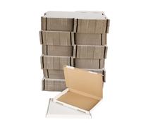 300 St Großbriefkarton-& Partita 230x160x20 MM din A5 Bianco Cartone Pieghevole