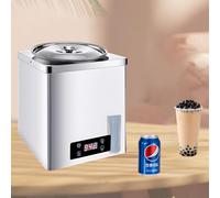 300 W/600 W Macchina per Palline di Taro E Tapioca,Pentola Isolante per Tapioca 3 L/7 L,Acciaio Inossidabile 304,per Mantenere Caldi Il tè al Latte E I Sushi Bar 3L