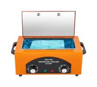 300 W Sterilizzatore Ad Aria Calda Sterilizzatore A Calore Sterilizzatore Per Strumenti Per Unghie Con Timer Funzione Intelligente Sterilizzatore Materiale Ungeria (Arancione)