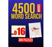300 WORD SEARCH - 4500 WORDS: VOL . 016