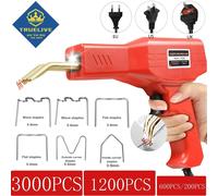 3000/1200/200pcs Cucitrice a Caldo Saldatrice di Plastica Paraurti Auto Kit di Riparazione PVC Plastica Riparazioni Cucitrice a Caldo Graffette Pistola di Saldatura