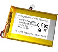 3000 mAh 3,7 V batteria ricaricabile ricaricabile per Vtech VM909HD, RM7764HD, RM7764-2HD WiFi Video Babyphone, 7 pollici HD Display Screen 3Ah batteria