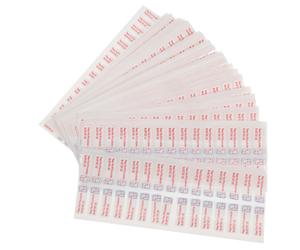 3000 Pcs Etichetta Di Pellicola Protettiva Promemoria in Autoadesiva