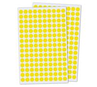 3000 Pezzi, 10mm Bollini Adesivi Etichette Adesive - Gialli