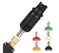 3000 PSI Pressure Washer Tip Adjustable 1/4 Inch Quick Connector