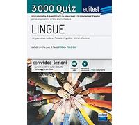 Test ammissione Lingue 2021: raccolta di 3.000 quiz. Valido anche per il TOLC-SU. Con software di simulazioni. Con video-lezioni
