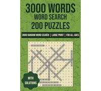 3000 Word Search Puzzle book.: 200 Large Print Puzzles • 3,000 Words • Brain-Boosting Fun for All Ages