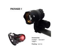 30000LM Rechargeable LED MTB Bicycle Light Racing Bike Front Headlight Set