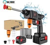 30000mah 200W Wireless Ad Alta Pressione Pistola di Lavaggio Auto Rondella Forniture Generatore di Schiuma Pistola Ad Acqua Spray Cleaner Auto per Auto Casa Pulito