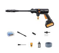 30000mAh Rondella For Auto Ad Alta Pressione 100Bar Pistola Acqua Spray Pompa Di Lavaggio Lavatrice Portatile Dispositivo Automatico For La Pulizia Elettrica Portatile Senza Fili(Type A)