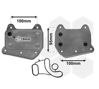 30003376 VAN WEZEL Radiatore olio, Olio motore per MERCEDES-BENZ