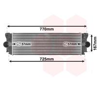 30004396 VAN WEZEL Intercooler per MERCEDES-BENZ,VW