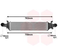 30004658 VAN WEZEL Intercooler per MERCEDES-BENZ