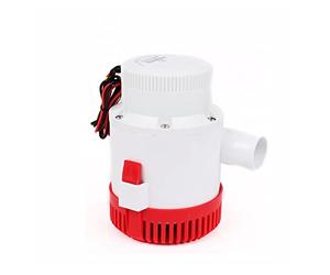 3000GPH Grande Flusso Dc 12v 24v Pompa di Sentina Acqua Elettrica for Barche Accessori, Immersa for 12 24 Volt(24v)