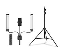 3000K-6000K 40W braccio riempito LED luce lunga con schermo LCD per la trasmissione in diretta in uno studio fotografico (D 1)