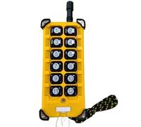 3000M Industrial DC 12/24/36/48 12CH Wireless Remote Control OverheadTravelling Crane System Receiver Digital Key,Segnale Super Stabile(B)
