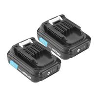 3000mAh 6000mAh, compatibile for Makita, BL1021B BL1041B BL1015B BL1020B BL1040B Batteria ricaricabile for utensili elettrici Batteria sostituibile(2 Pcs 3.0 Battery)