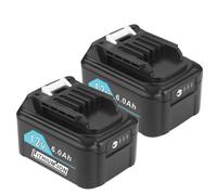 3000mAh 6000mAh, compatibile for Makita, BL1021B BL1041B BL1015B BL1020B BL1040B Batteria ricaricabile for utensili elettrici Batteria sostituibile(2 Pcs 6.0 Battery)