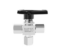 3000psi 1/8" 1/4" 3/8" 1/2" 3/4" BSP NPT Female Male Straight/Tee 3 Ways 316 Stainless Steel Ball Valve For Gas path switching(Straight F-M ZG1l2 7)