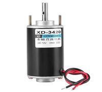 3000RPM 12V 30W CW/CCW Motore a Magneti Permanenti, XD-3420 Motore Elettrico Reversibile a Basso Rumore ad Alta Velocità a Scelta