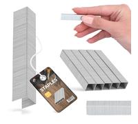 3000x Punti per Graffatrice Graffe 14 mm Tipo 53A per Tappezzeria Graffettatrice Manuale per Legno Mobili Fogli Forti Universali Inossidabili Robusto Resistente