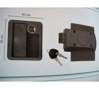 30040.20 SERRATURA COMPLETA RETTANGOLARE PER PORTELLONI CARAVAN & CAMPER