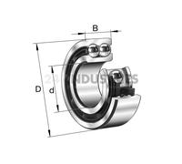 3006 INA 30 x 55 x 19 mm ANGULAR CONT. BALL DOUBLE ROW