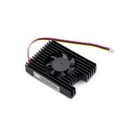 3007 Ventola di Raffreddamento per Raspberry Pi Compute Module 5 5V 8000RPM PWM Radiatore Dissipatore di Calore In Lega di Alluminio per CM5